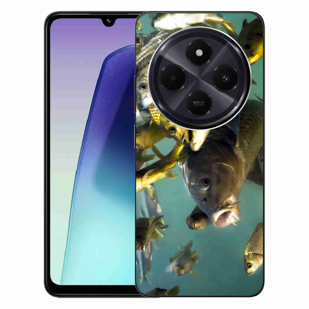 Gél tok mmCase a Xiaomi Redmi 14C/Poco C75-hez - halak iskolája