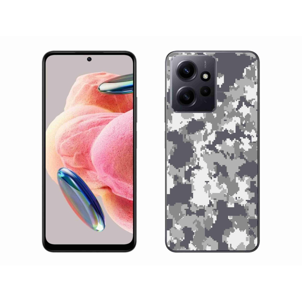 Gél borítás mmCase a Xiaomi Redmi Note 12 4G-hez - terepszínű minta 2