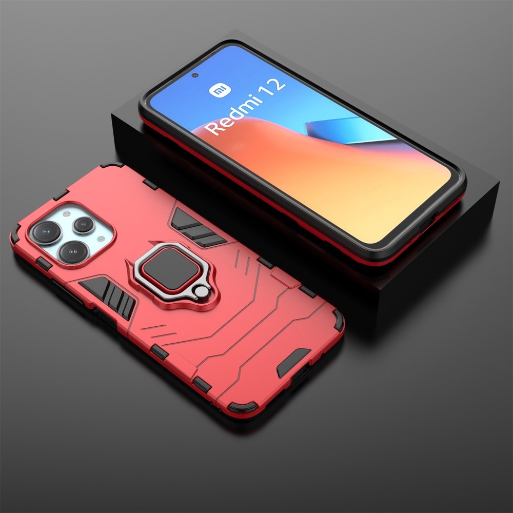 Guardy tartós borító Xiaomi Redmi 12 4G/5G készülékhez - piros