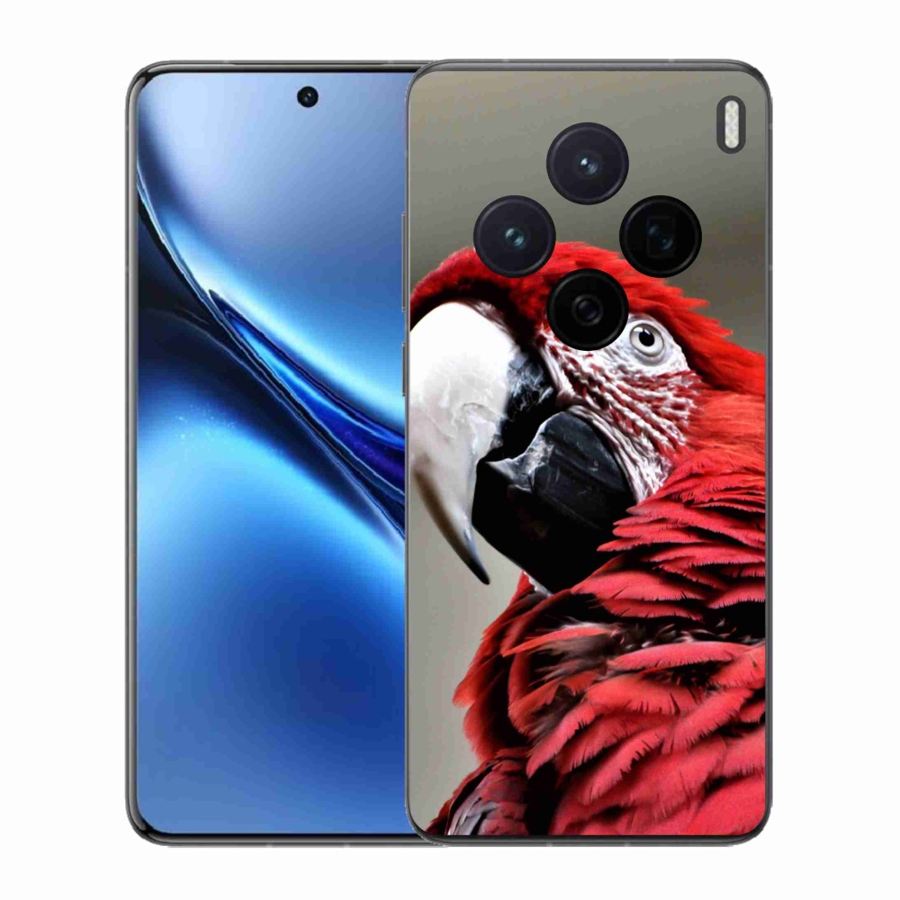 Zselés borítás mmCase a Vivo X200 5G-hez - papagáj ara piros