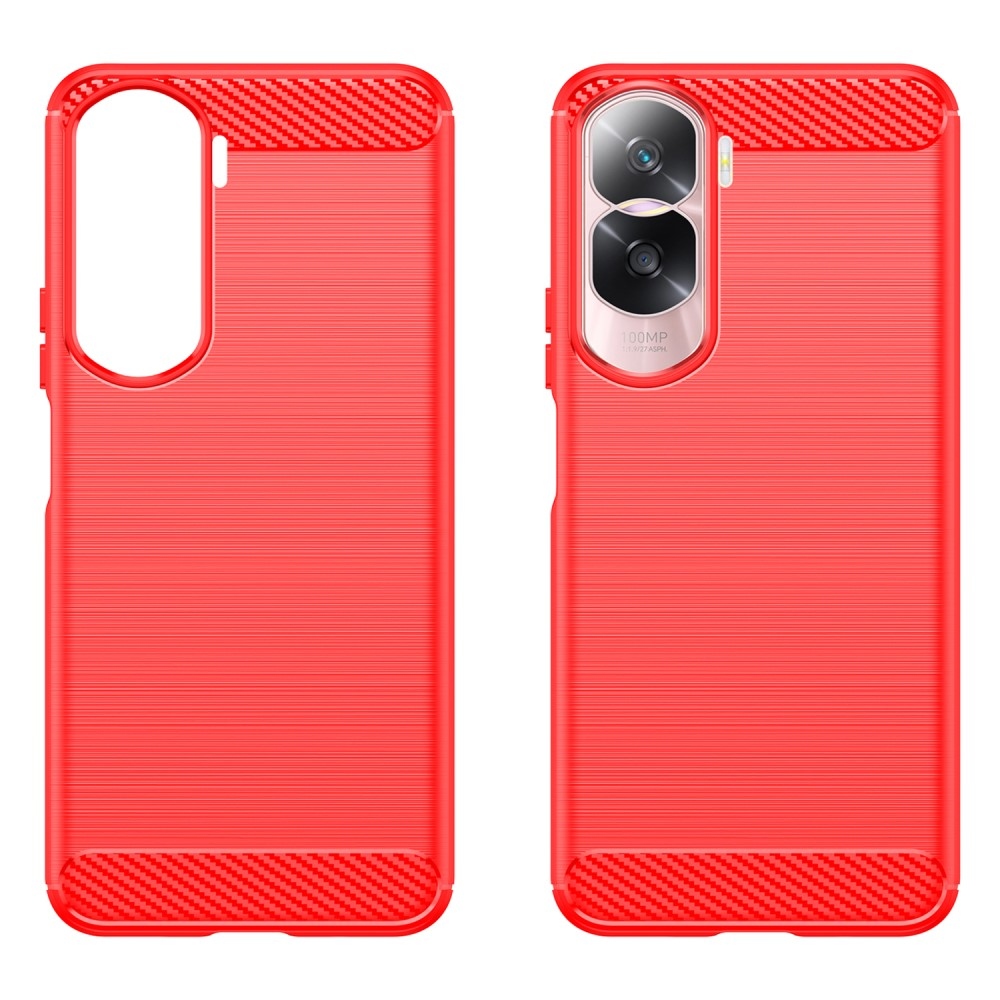 Szénálló zselés tok a Honor 90 Lite-hoz - piros