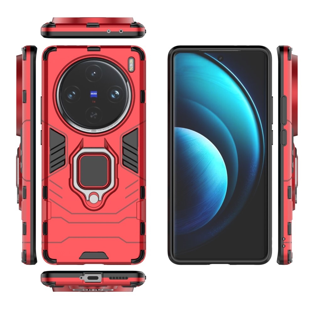 Guardy tartós védőhuzat Vivo X100 Pro 5G készülékhez - piros