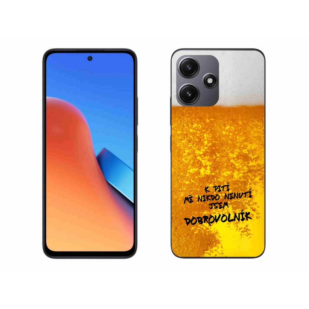 Gél borítás mmCase a Xiaomi Redmi 12 5G számára - sör motívum 4