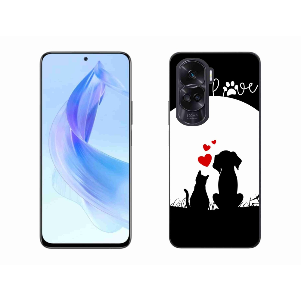 Gél tok mmCase a Honor 90 Lite számára - állatszerelem