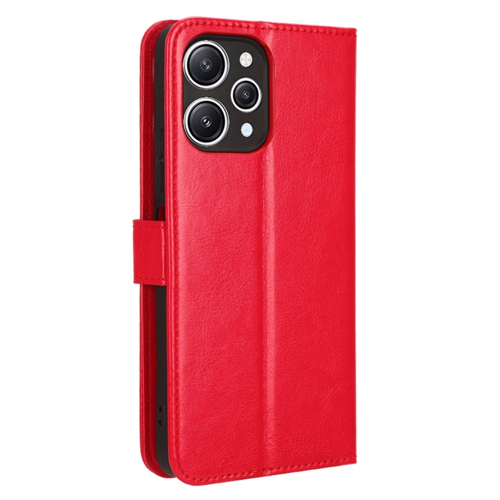 Lókönyv tok a Xiaomi Redmi 12 4G/5G készülékhez - piros