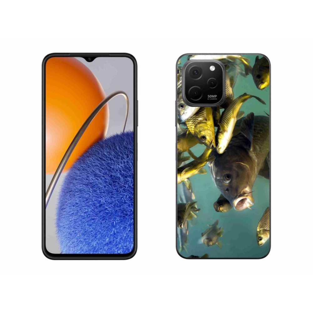Gél tok mmCase a Huawei Nova Y61-hez - halak iskolája