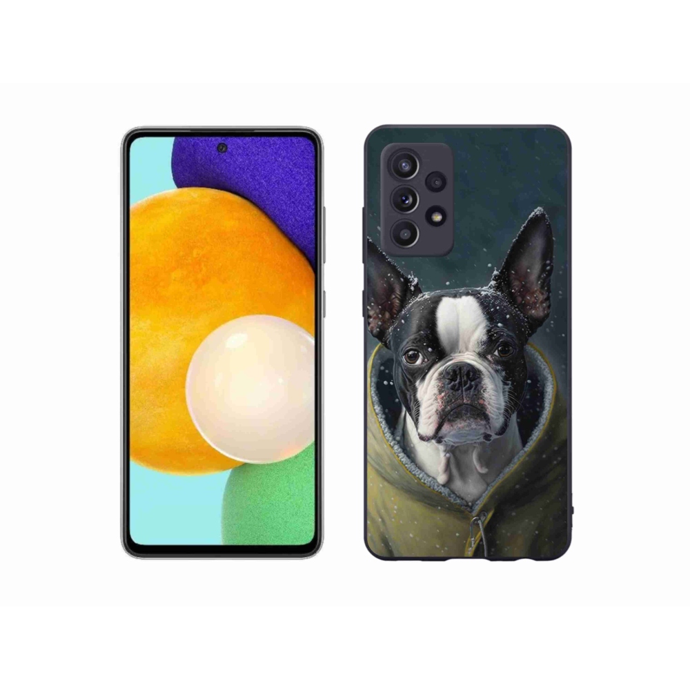 Zselés borítás mmCase Samsung Galaxy A52/A52 5G - bulldog