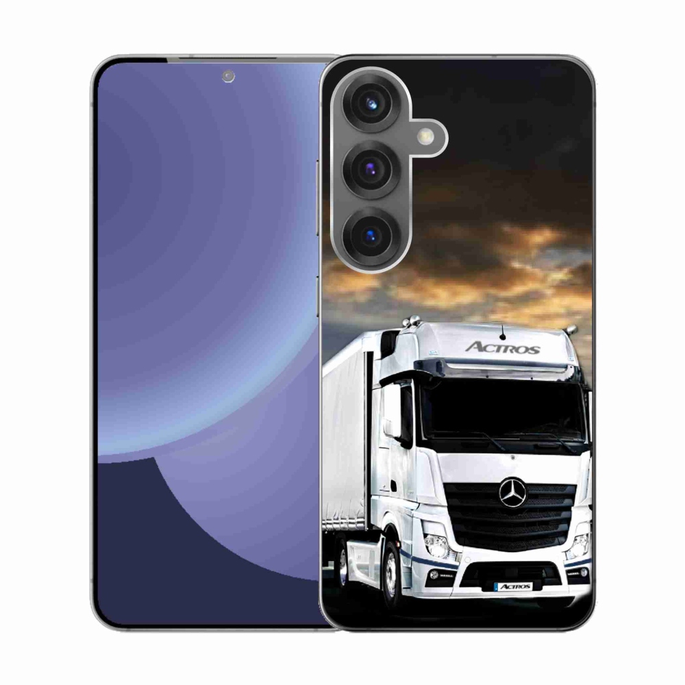 Gél borító mmCase Samsung Galaxy S25 - teherautóhoz