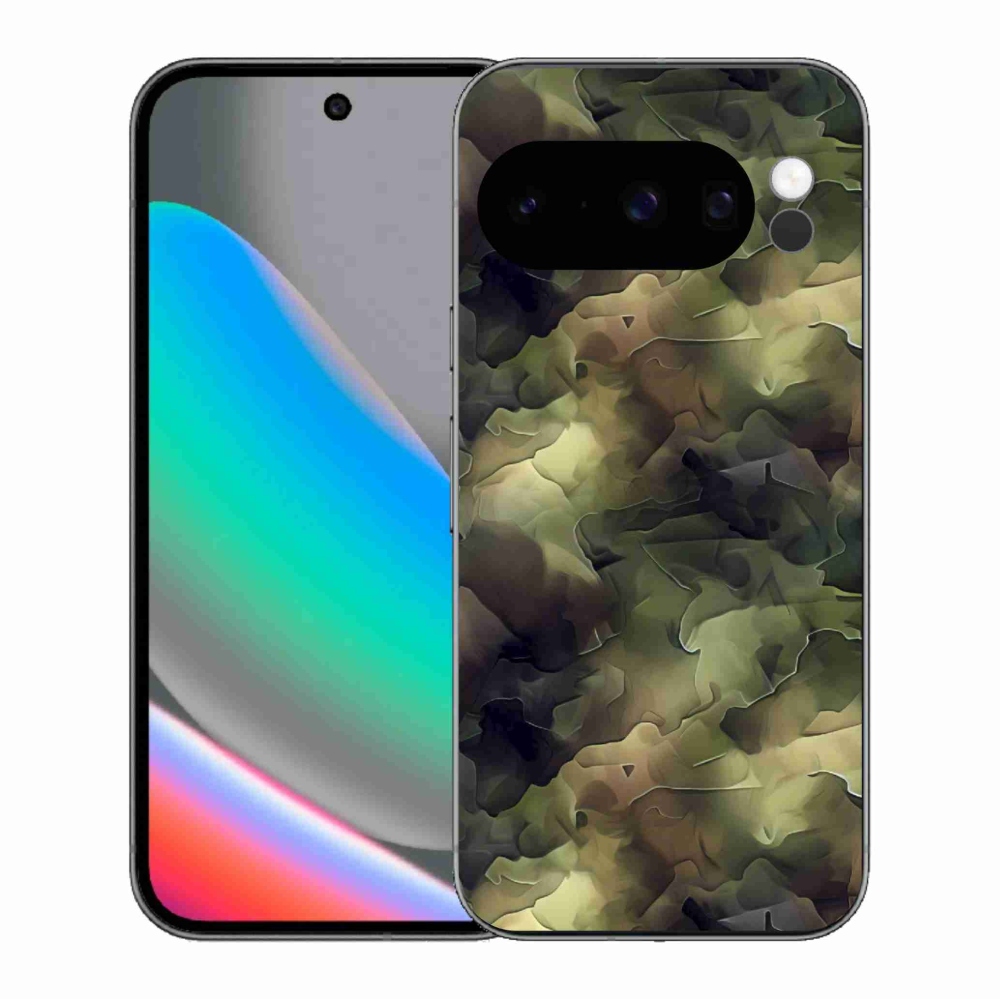 Zselés borítás mmCase a Google Pixel 10 Pro számára - terepszínű minta 10