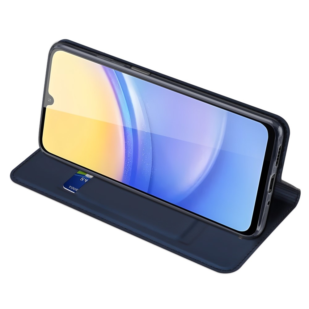 DUX könyv tok Samsung Galaxy A16 4G/5G készülékhez - sötétkék