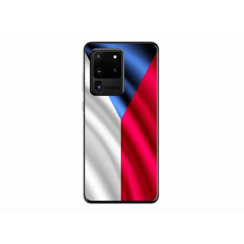 Gél borítás mmCase Samsung Galaxy S20 Ultra - cseh zászlóhoz