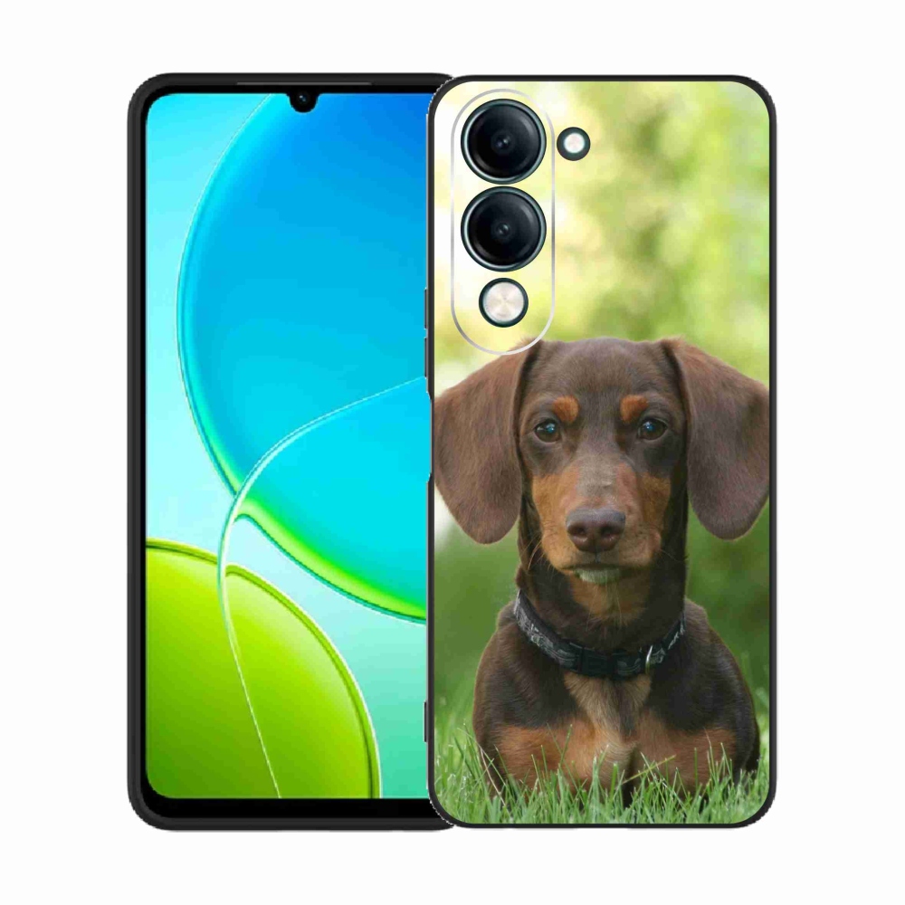 Zselés borítás mmCase a Vivo Y29s 5G készülékhez - barna tacskó