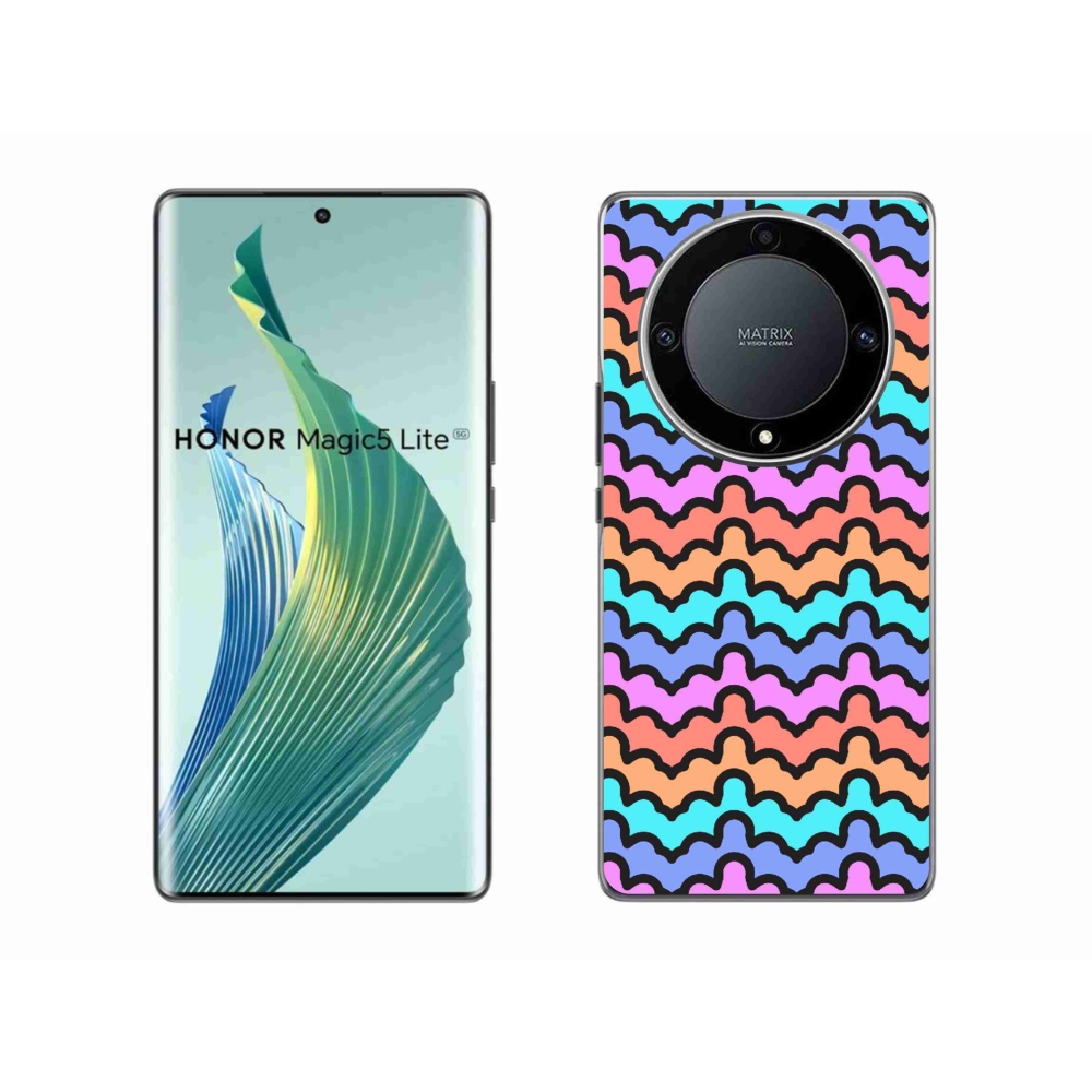 Zselés borítás mmCase a Honor Magic 5 Lite 5G számára - absztrakt motívum 30