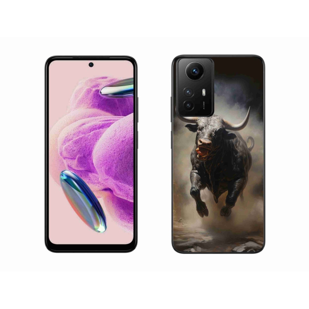 Gél borítás mmCase a Xiaomi Redmi Note 12S-hez - dühös bika