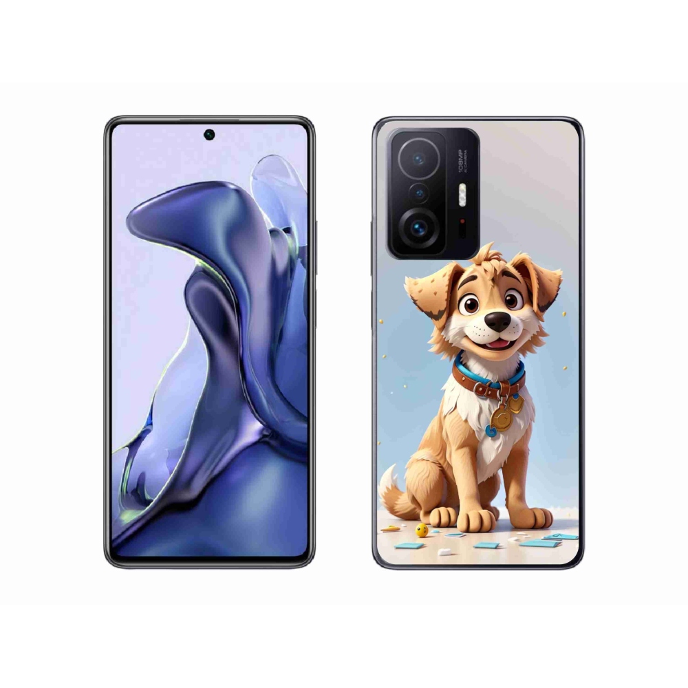 Gél borítás mmCase a Xiaomi 11T-hez - rajzfilm kiskutya
