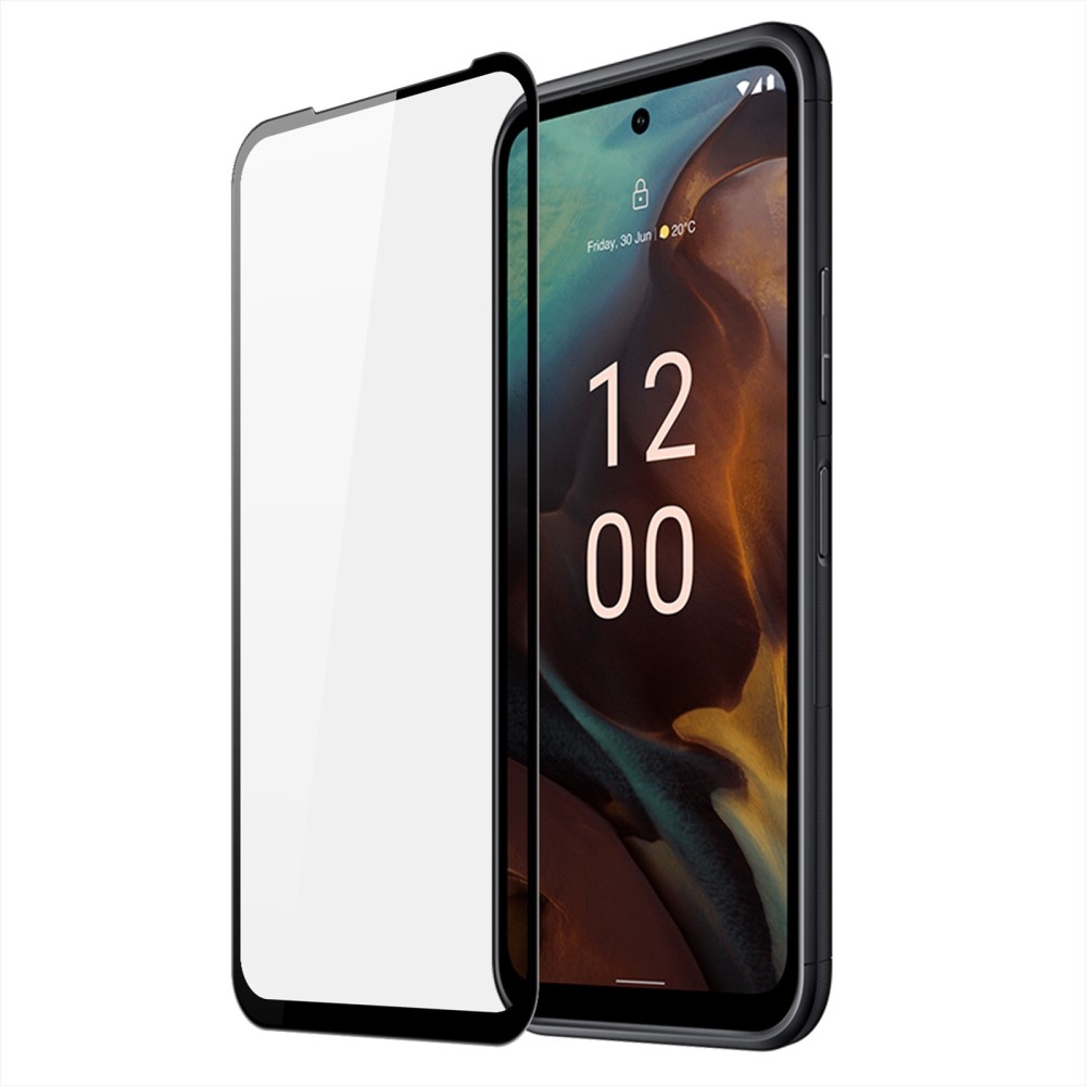 DUX teljes képernyős edzett üveg a Nokia XR21 készüléken