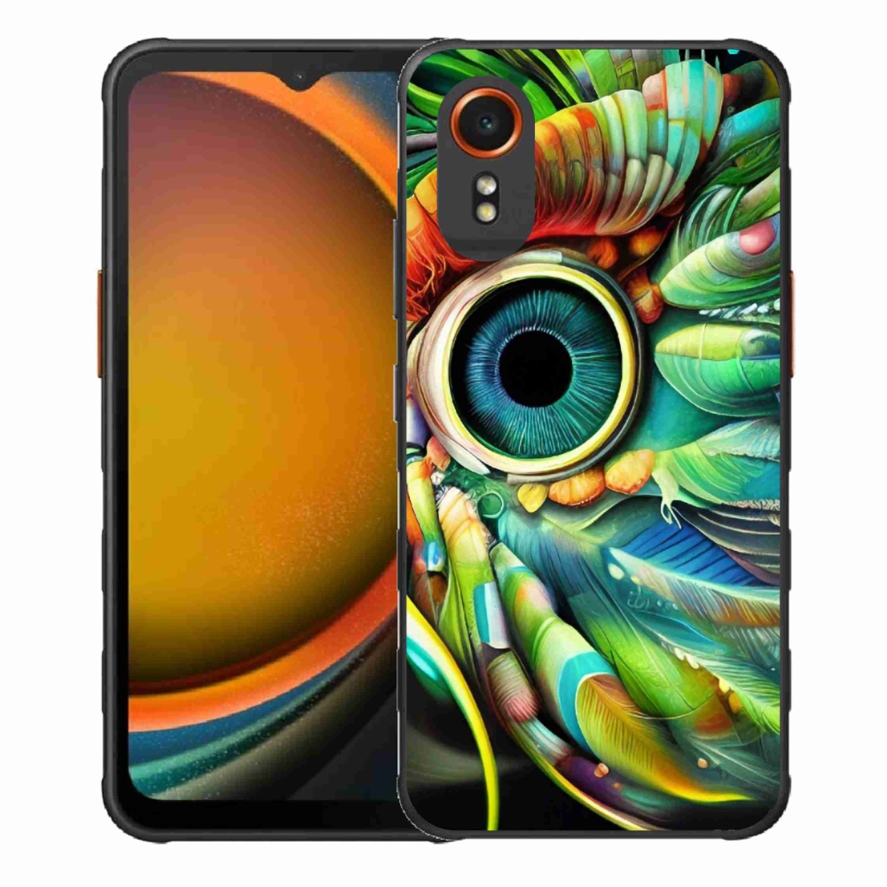 Gél borítás mmCase Samsung Galaxy Xcover 7 készülékhez - absztrakt motívum 18