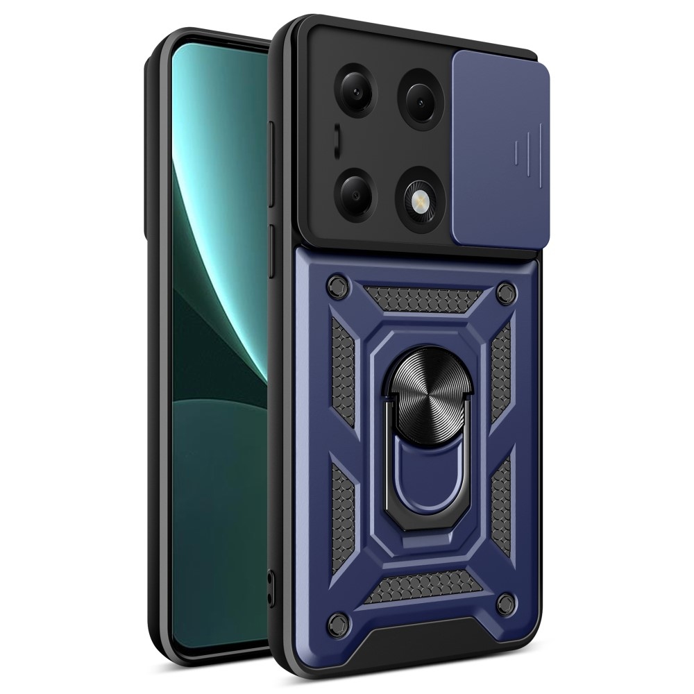 Tartós csúszásbiztos borító Xiaomi Redmi Note 13 Pro 4G/Poco M6 Pro - kék