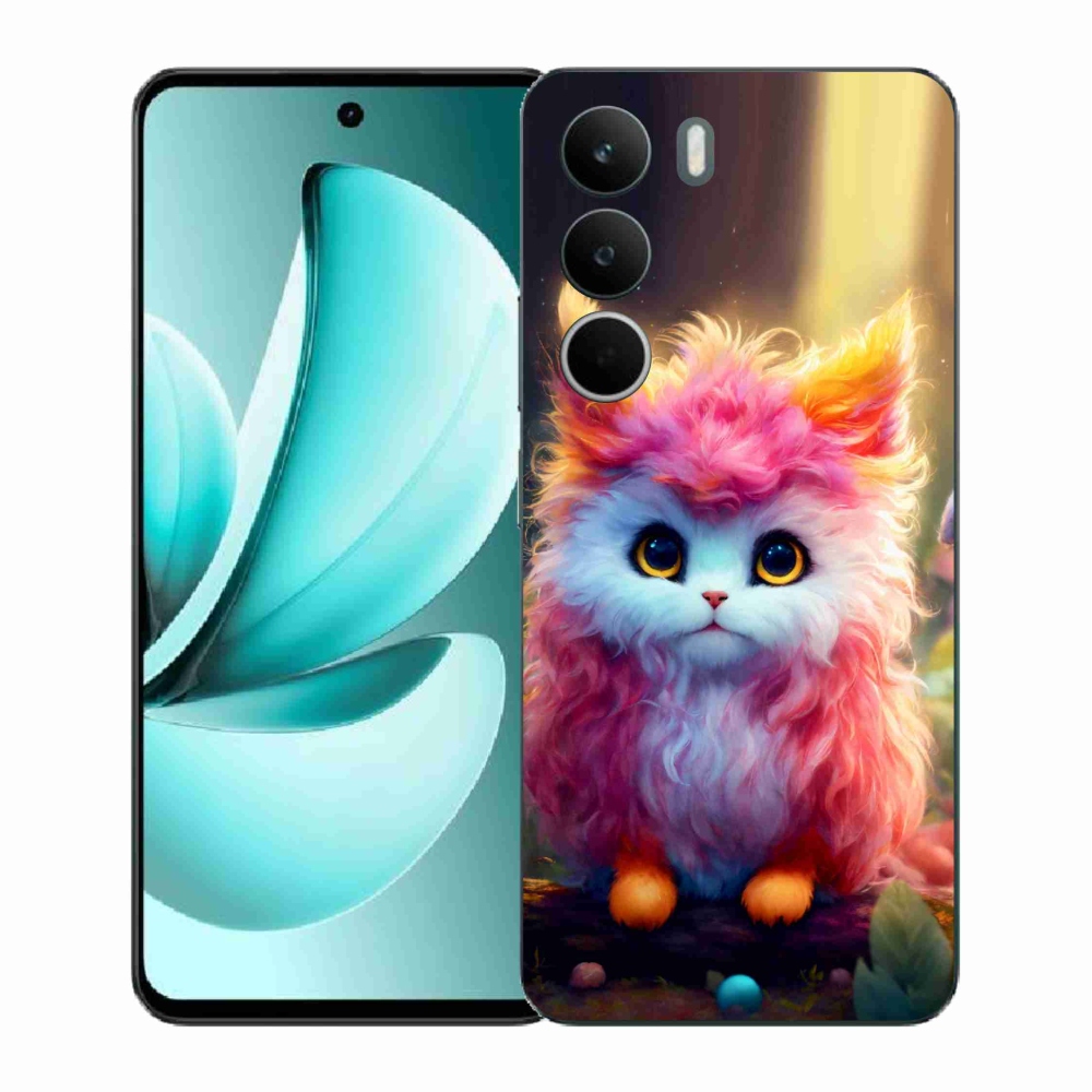 Gél borítás mmCase a Realme C71 készülékhez - aranyos cica 5