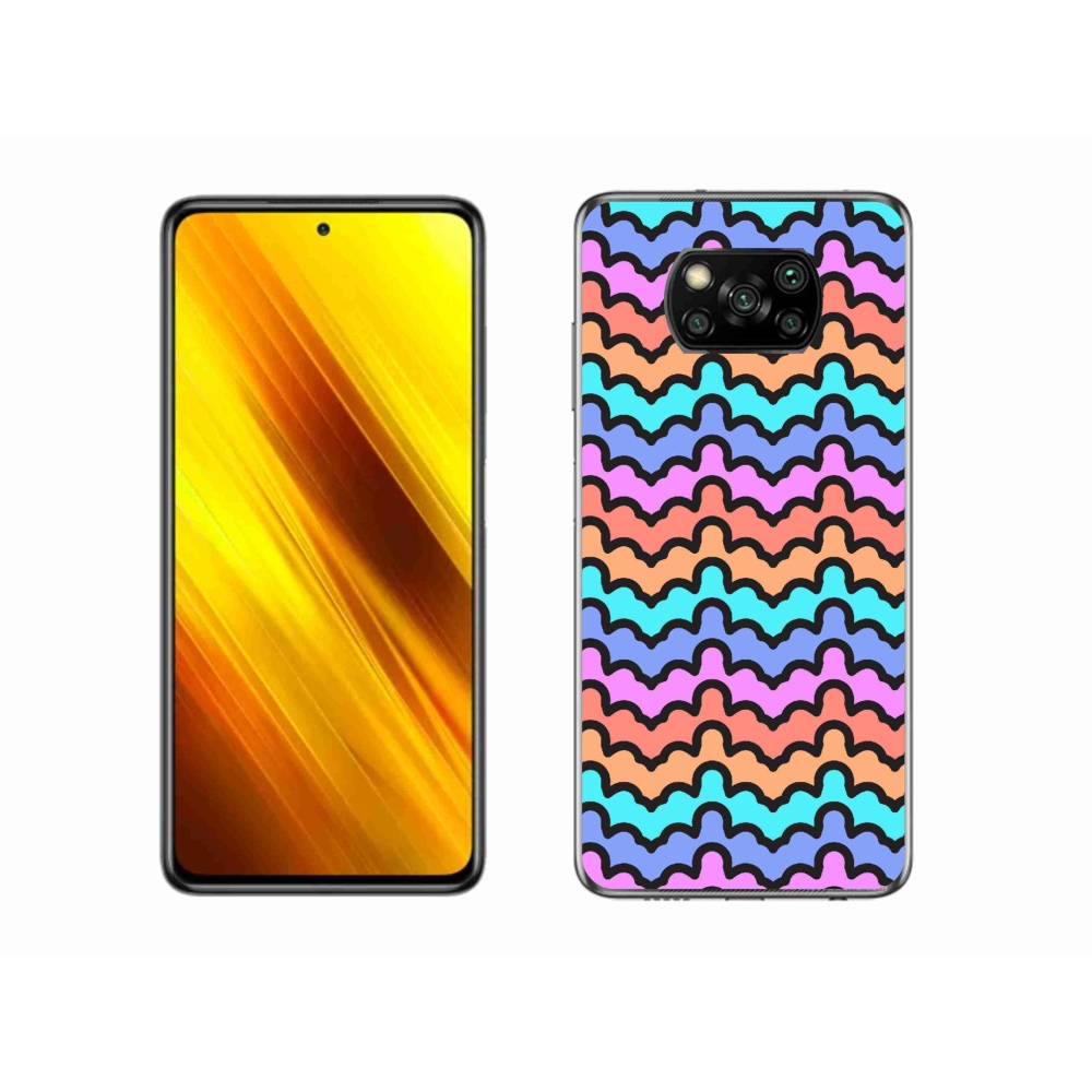 Gél borítás mmCase a Xiaomi Poco X3 Pro számára - absztrakt motívum 30