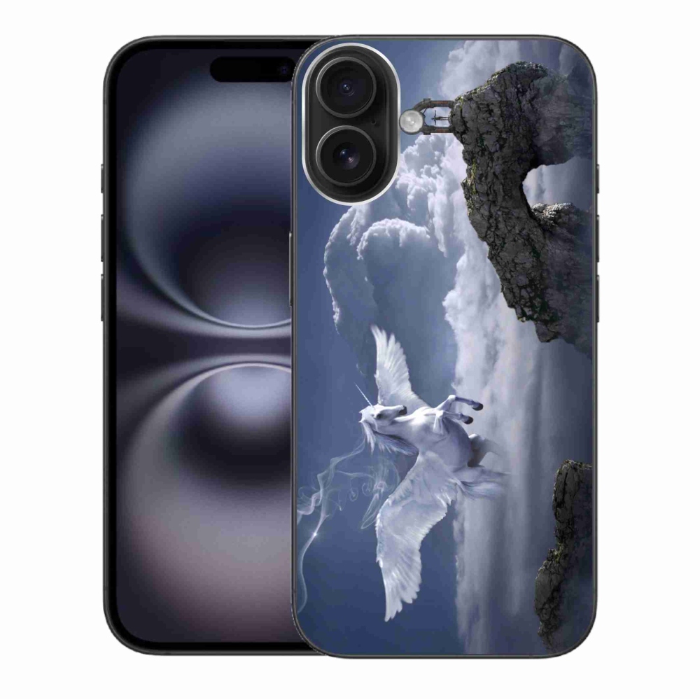 Zselés borítás mmCase iPhone 16 Plus készülékhez - pegazus