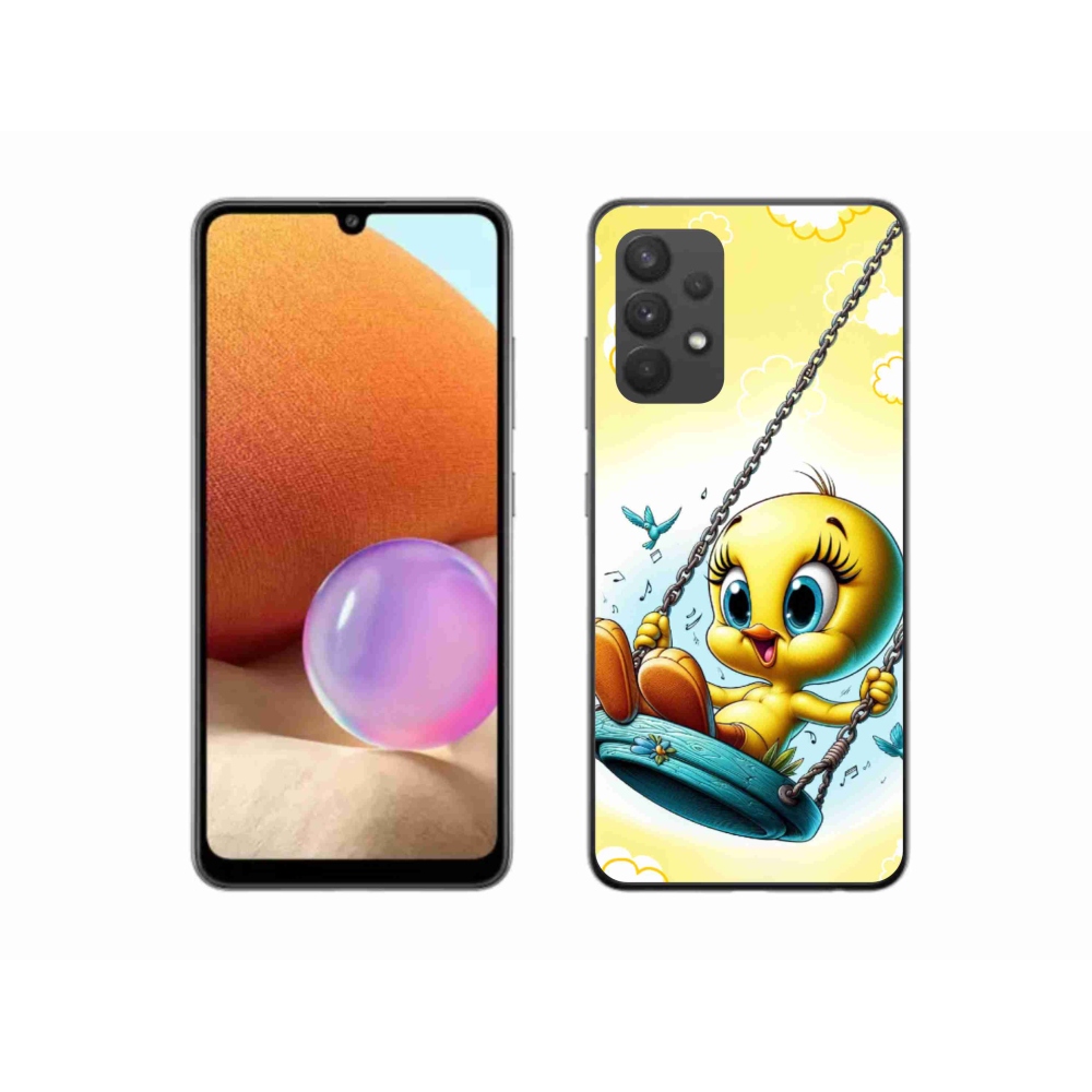 Gél borítás mmCase Samsung Galaxy A32 4G - tweets