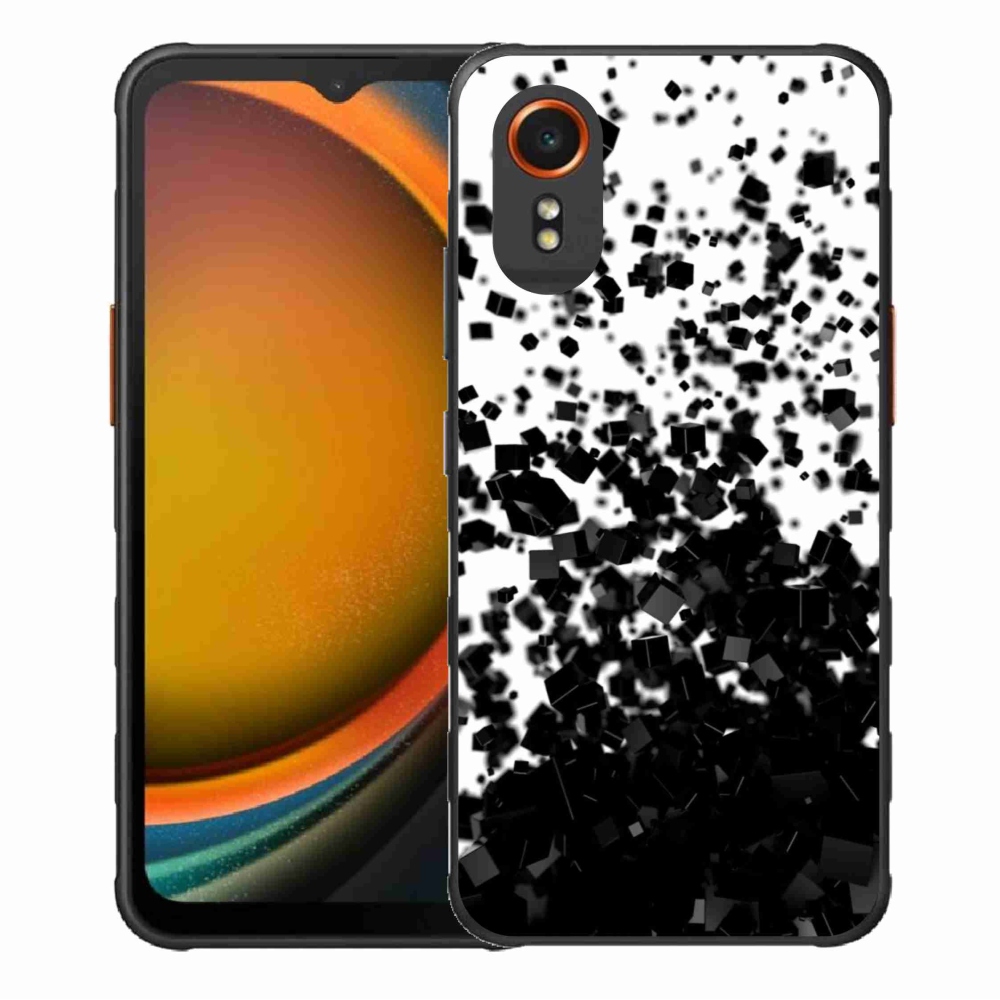 Gél borítás mmCase Samsung Galaxy Xcover 7 készülékhez - absztrakt minta 1