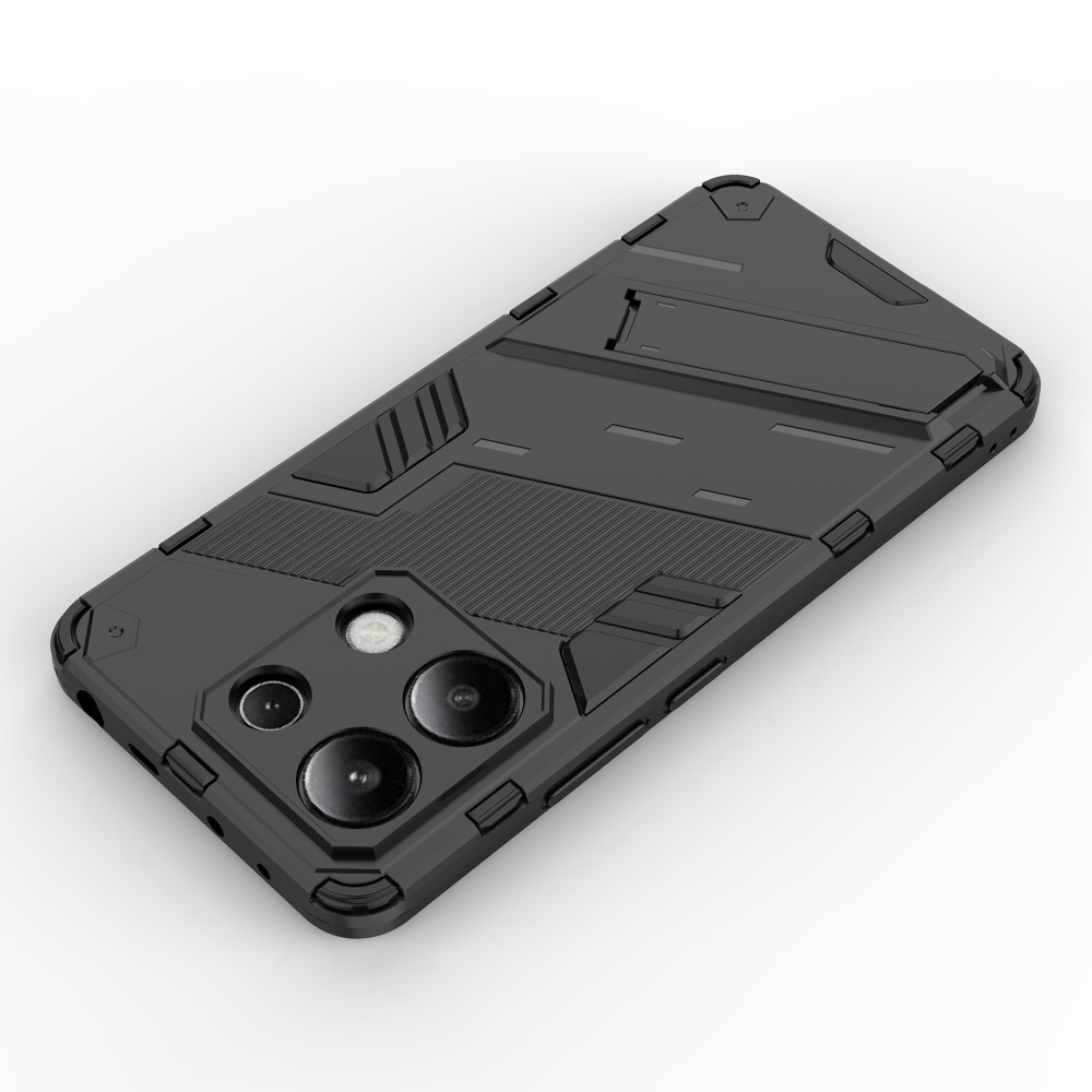 Tartós borítás Xiaomi Redmi Note 13-hoz - fekete