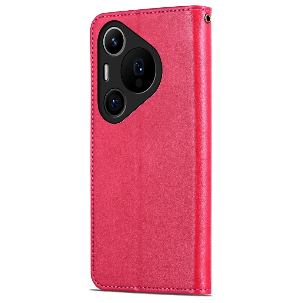 AZNS könyvtáska Huawei Pura 70 Pro-hoz - piros