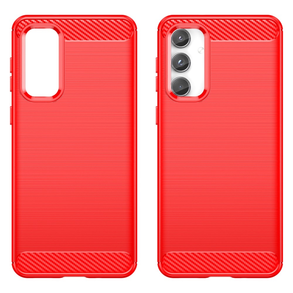 Szénálló zselés tok Samsung Galaxy M55 5G - piros