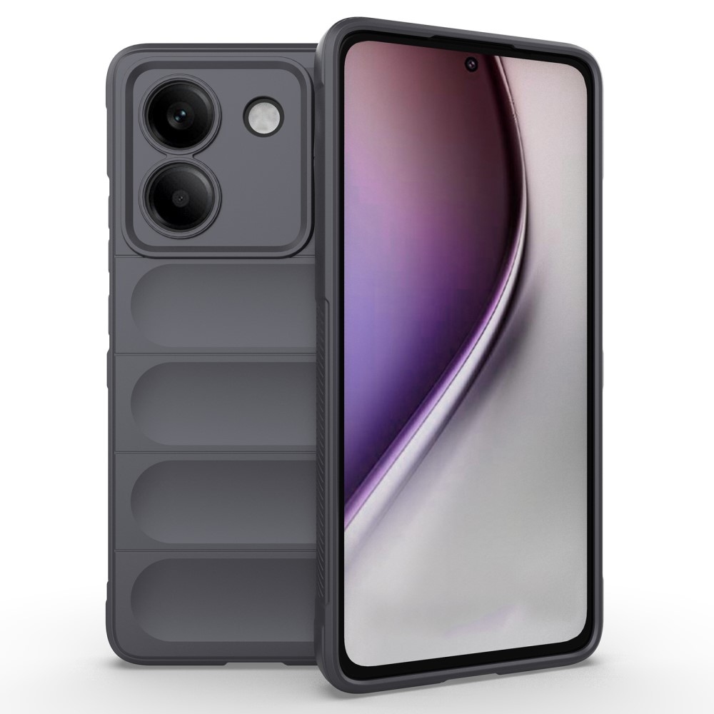 Rugg tartós zselés tok Xiaomi Poco M7 Pro 5G - sötétszürke