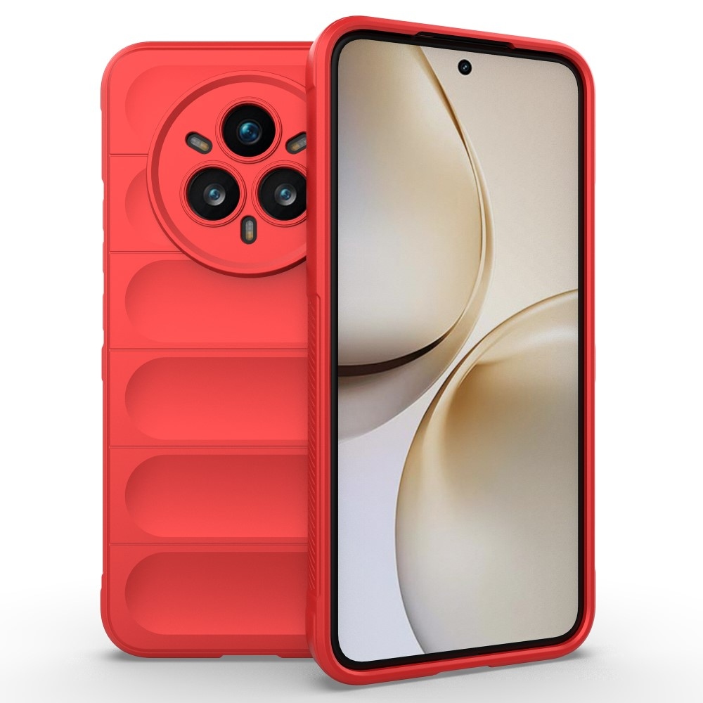 Rugg tartós zselés tok a Realme 14 Pro+ 5G készülékhez - piros