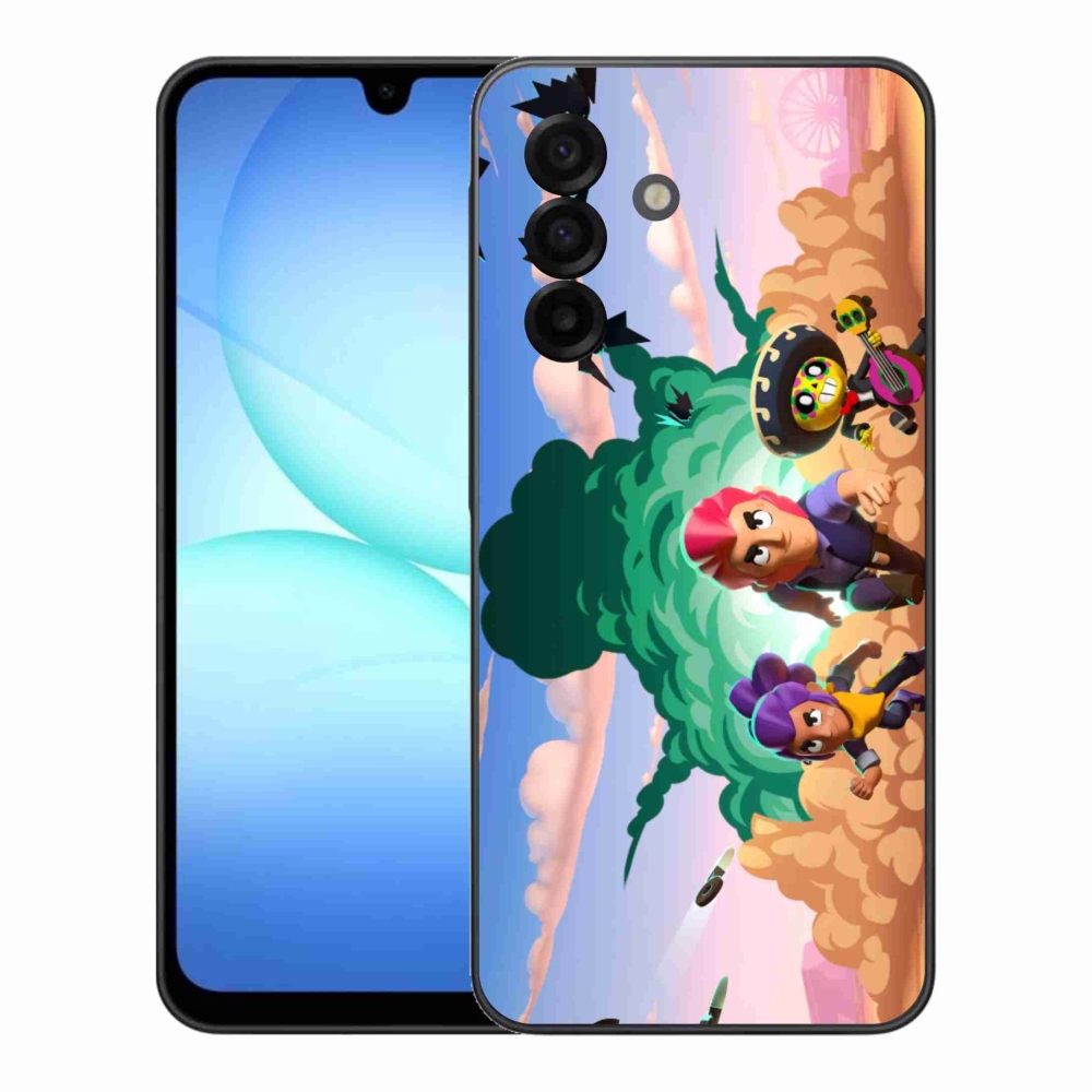 Gél borítás mmCase Samsung Galaxy A17 5G - verekedés csillagok