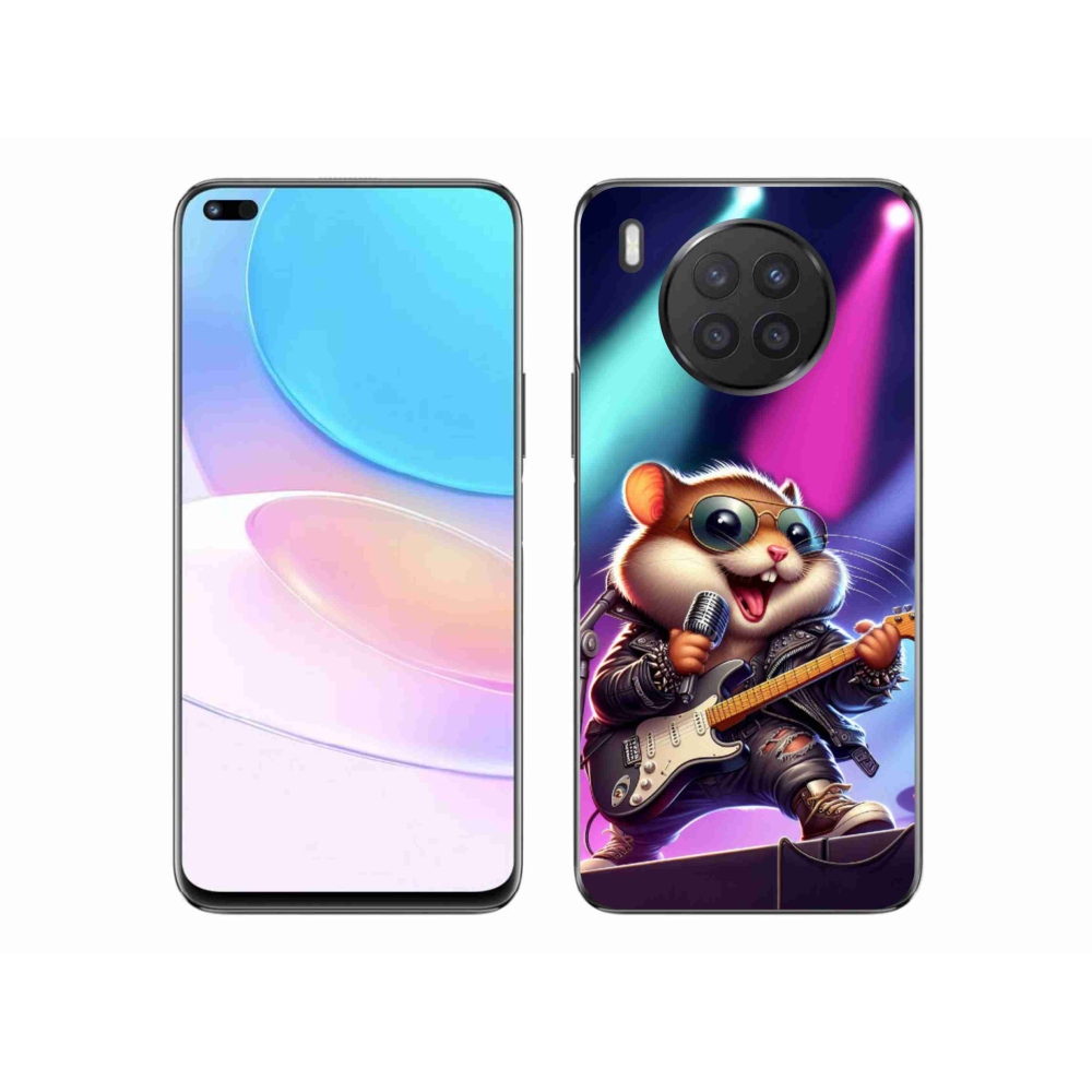 Zselés borítás mmCase a Honor 50 Lite-hoz - hamster rocker