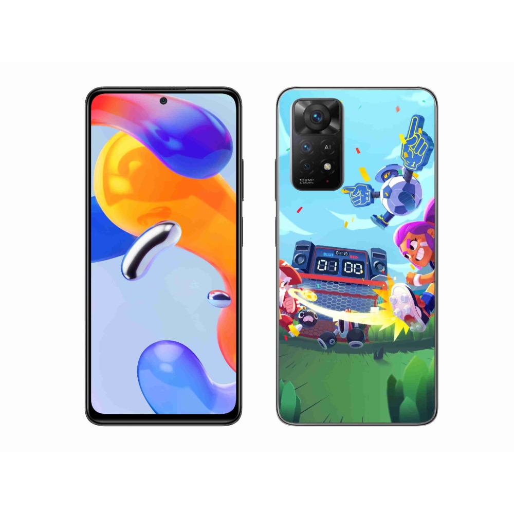 Gél borítás mmCase a Xiaomi Redmi Note 11 Pro 4G/5G-hez - verekedés csillagok 1