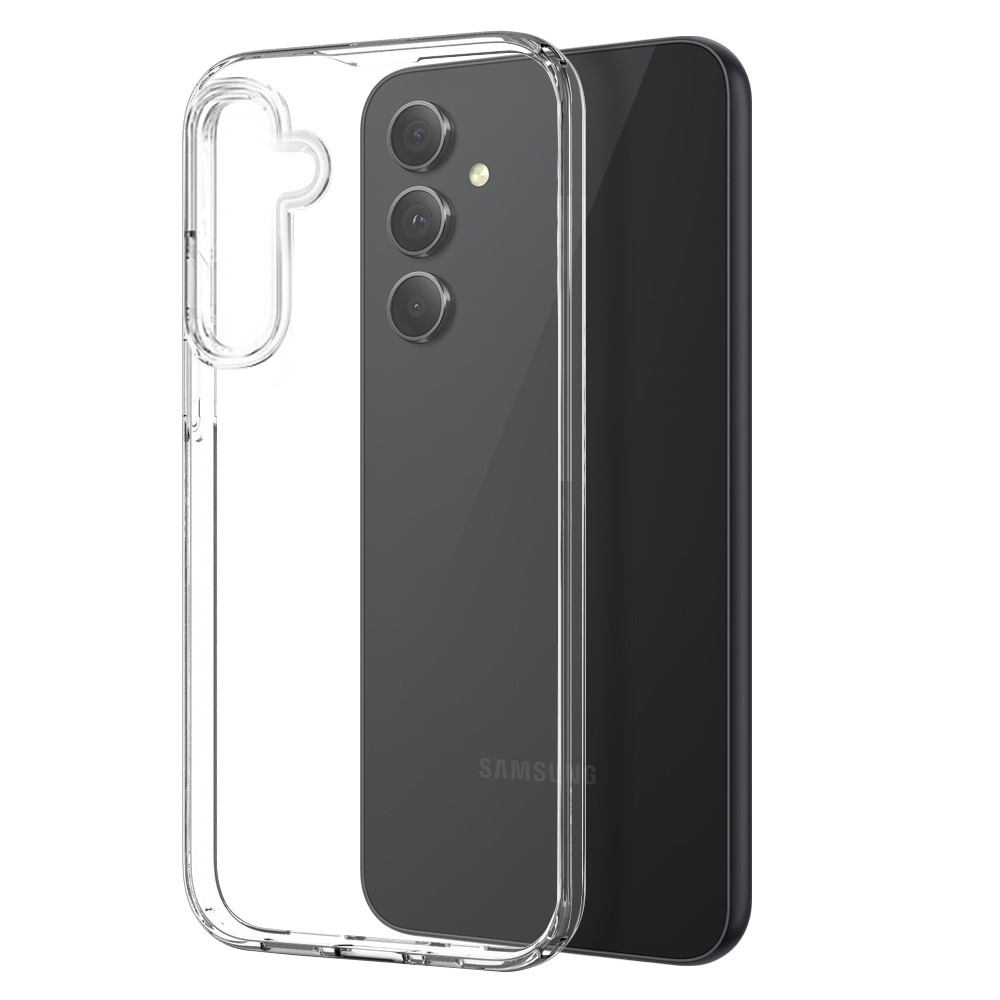 NORTHJO átlátszó zselés tok + edzett üveg Samsung Galaxy S23 FE - átlátszó