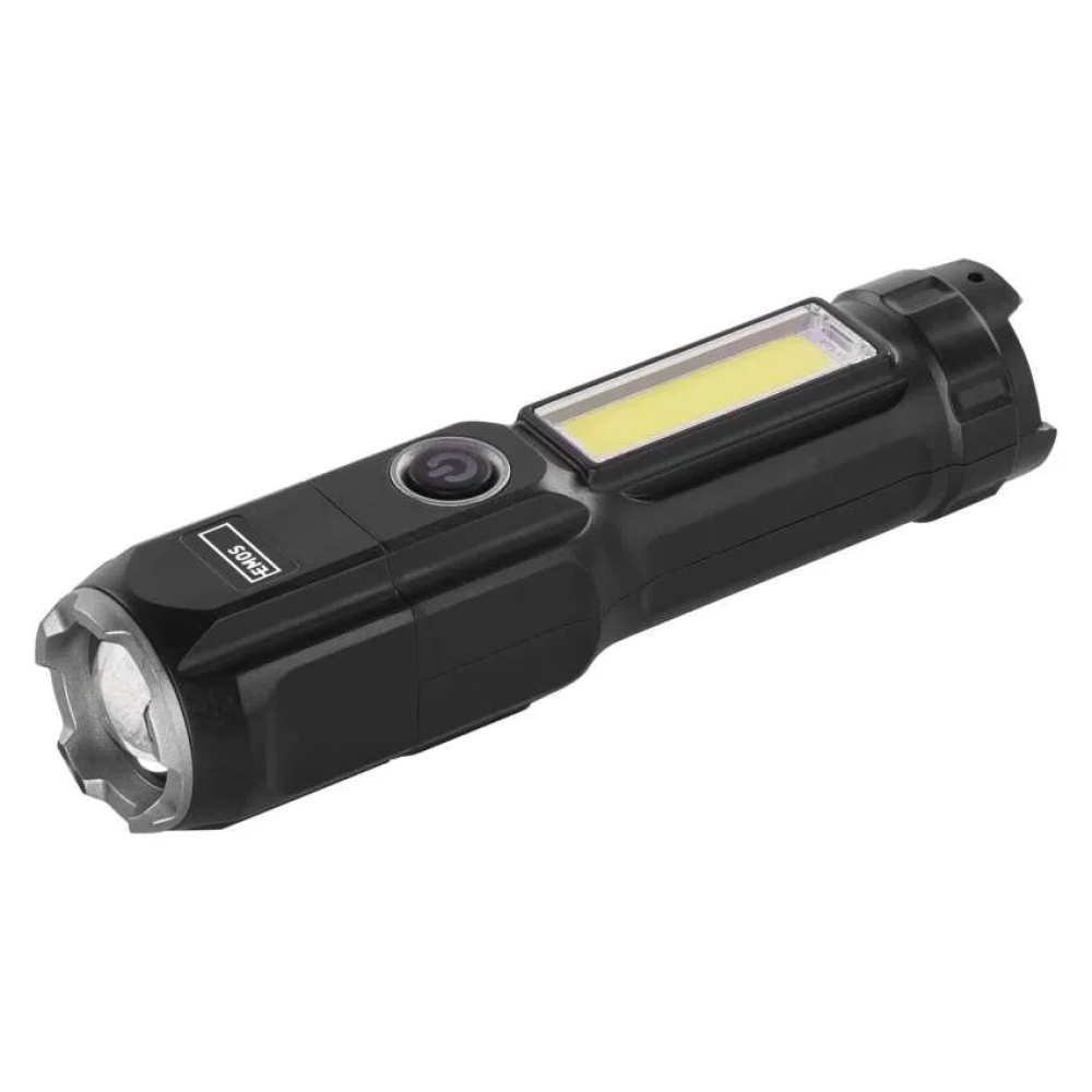 LED újratölthető műanyag zseblámpa P3214, 150 lm