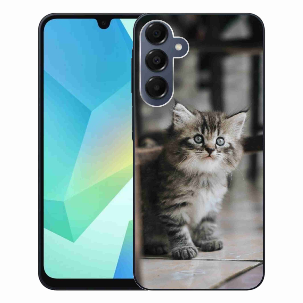 Gél védőhuzat mmCase Samsung Galaxy A16 4G/5G - cica - Samsung Galaxy A16 4G/5G - cica