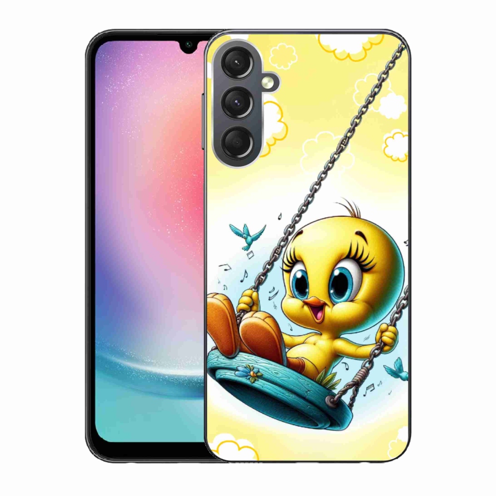 Gél borítás mmCase Samsung Galaxy A24 készülékhez - tweets