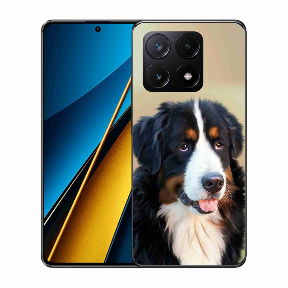 Gél tok mmCase a Xiaomi Poco X6 Pro 5G-hez - Berni hegyi kutya