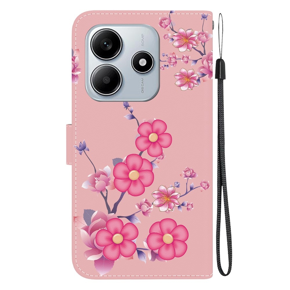 Nyomtatókönyv tok a Xiaomi Redmi Note 14 5G-hez - sakura