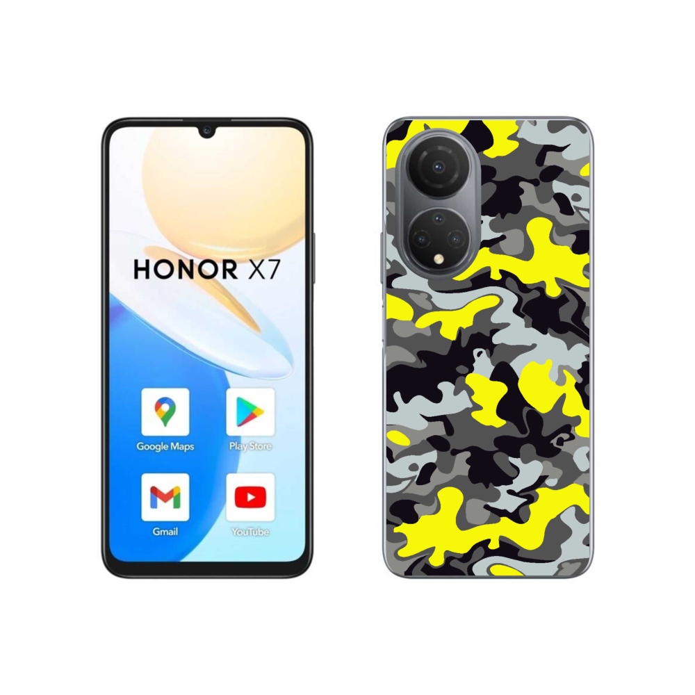 Zselés borítás mmCase a Honor X7-hez - terepszínű minta 6