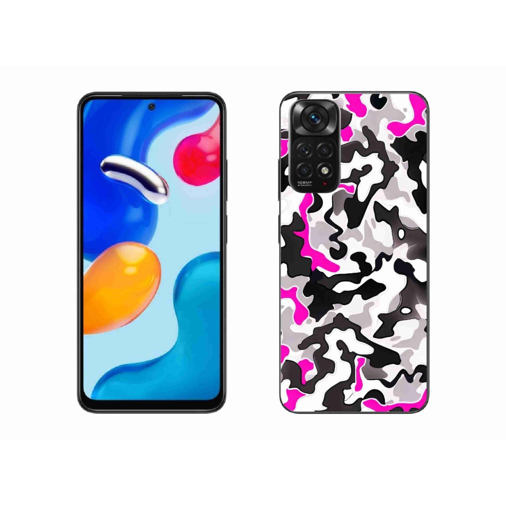 Gél borítás mmCase a Xiaomi Redmi Note 11 4G-hez - terepszínű minta 5
