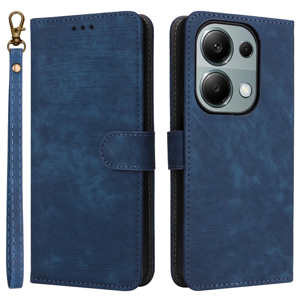 RFID könyvtáska Xiaomi Redmi Note 14S/Note 13 Pro 4G/Poco M6 Pro - kék