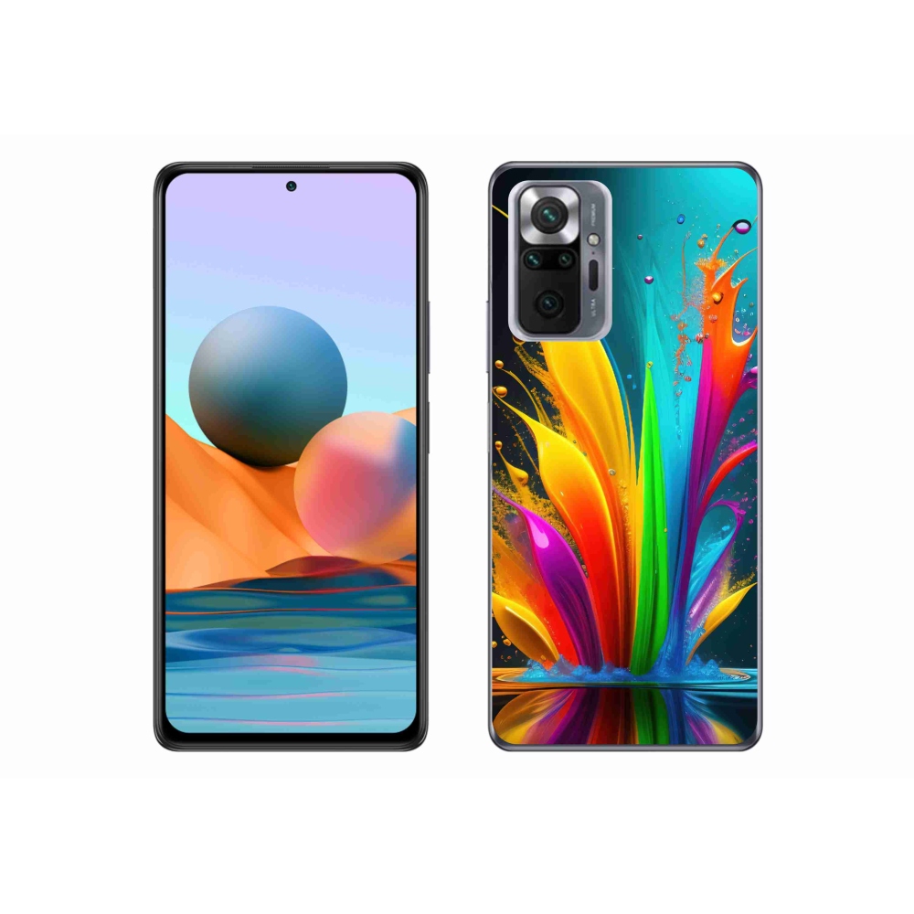 Gél borítás mmCase a Xiaomi Redmi Note 10 Pro számára - absztrakt motívum 1