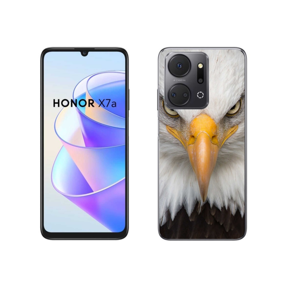 Zselés borítás mmCase a Honor X7a számára - eagle