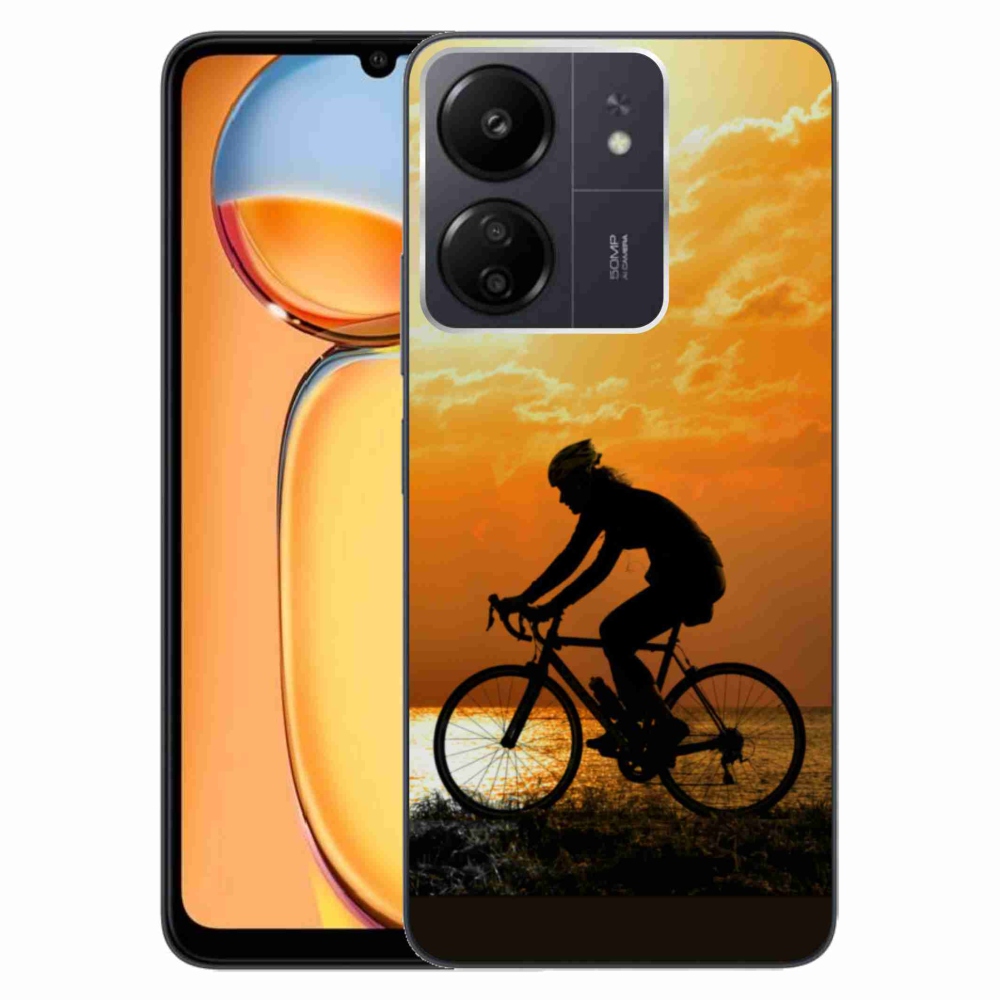 Gél borító mmCase a Xiaomi Poco C65/Redmi 13C - kerékpározás