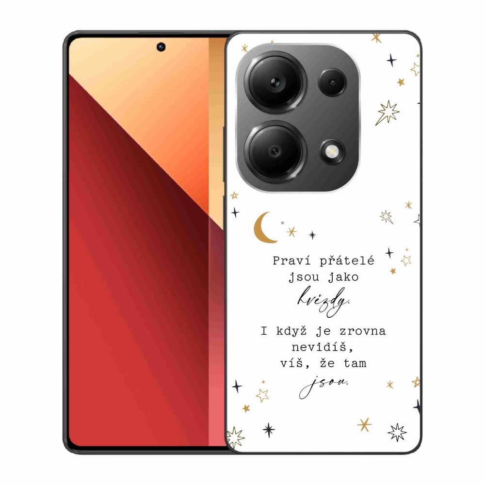 Gél borítás mmCase a Xiaomi Redmi Note 13 Pro 4G/Poco M6 Pro - idézem 6 fehér háttérrel