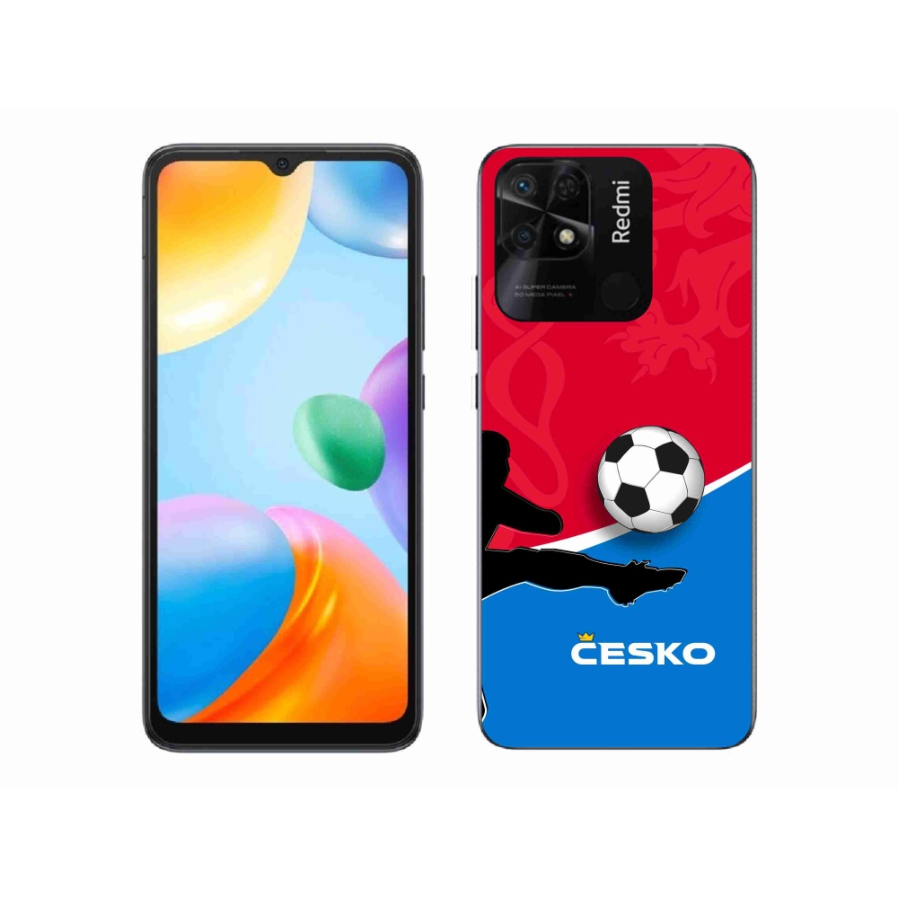 Gél borítás mmCase a Xiaomi Redmi 10C-hez - futball Csehország 2