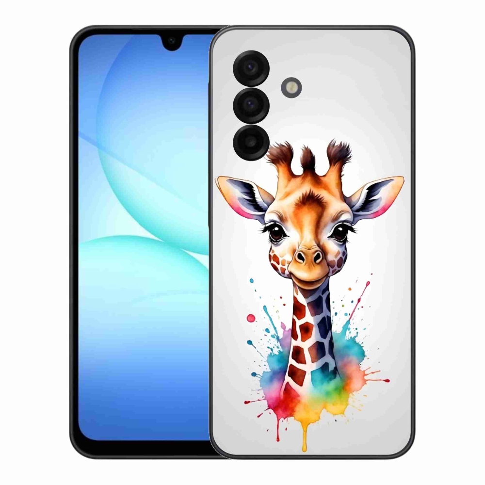 Zselés borítás mmCase Samsung Galaxy A17 5G - zsiráf 1